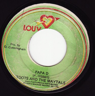 画像1: TOOTS AND THE MAYTALS . PAPA D . YOU NEVER KNOW