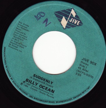 画像1: BILLY OCEAN . SUDDENLY . LUCKY MAN