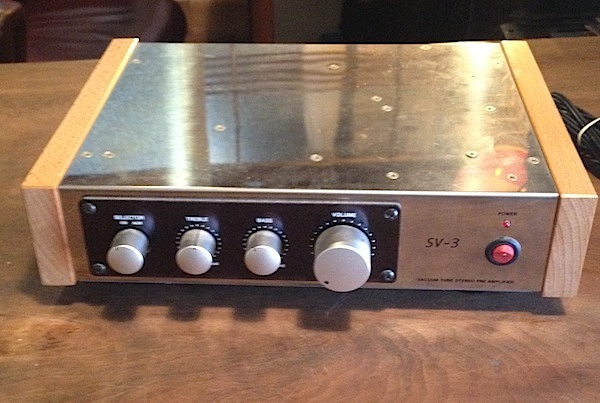 真空管アンプ / VACUUM TUBE STEREO PRE AMPLIFIER SV-3 SUN VALLEY