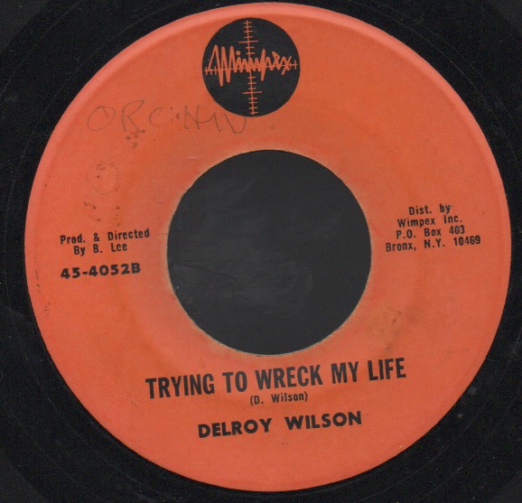 DELROY WILSON / TRYING TO WRECK MY LIFE . LIVING IN THE FOOTSTEPS OF ANOTHER  MAN - グリーロレコード