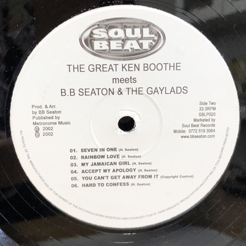 画像5: The Great Ken Boothe meets B.B. SEATON & THE GAYLADS