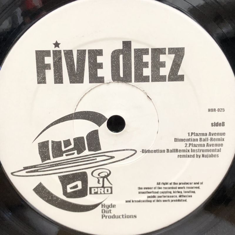 画像5: FIVE DEEZ / PLASMA AVENUE  12" EP