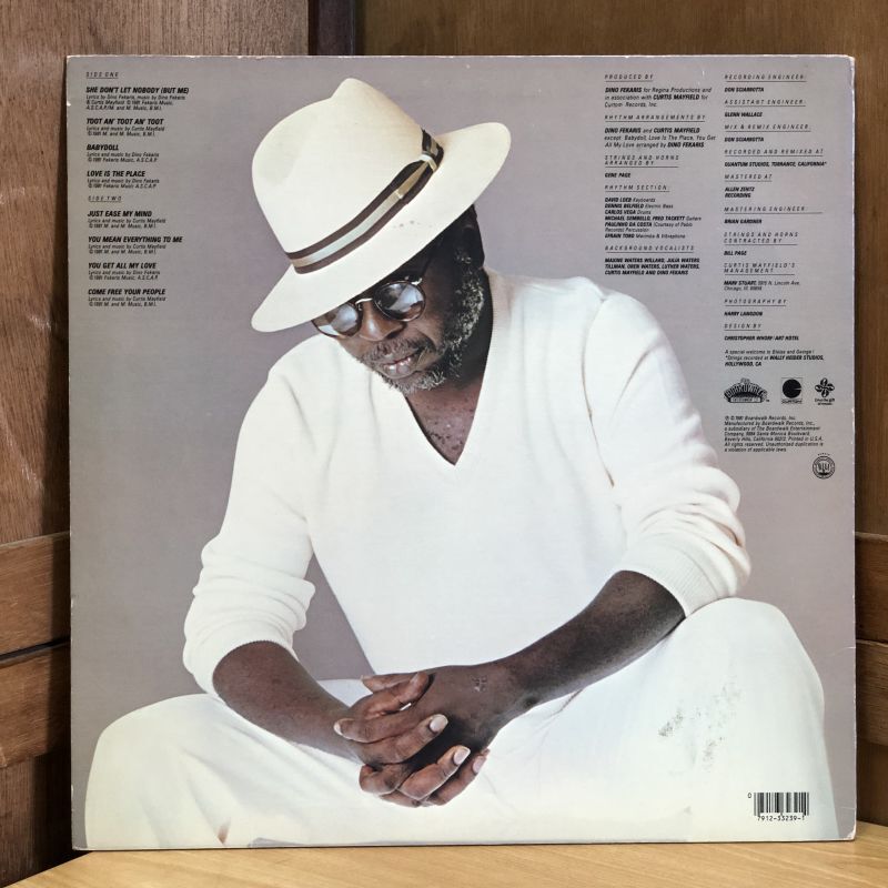 画像2: Curtis Mayfield / LOVE IS THE PLACE