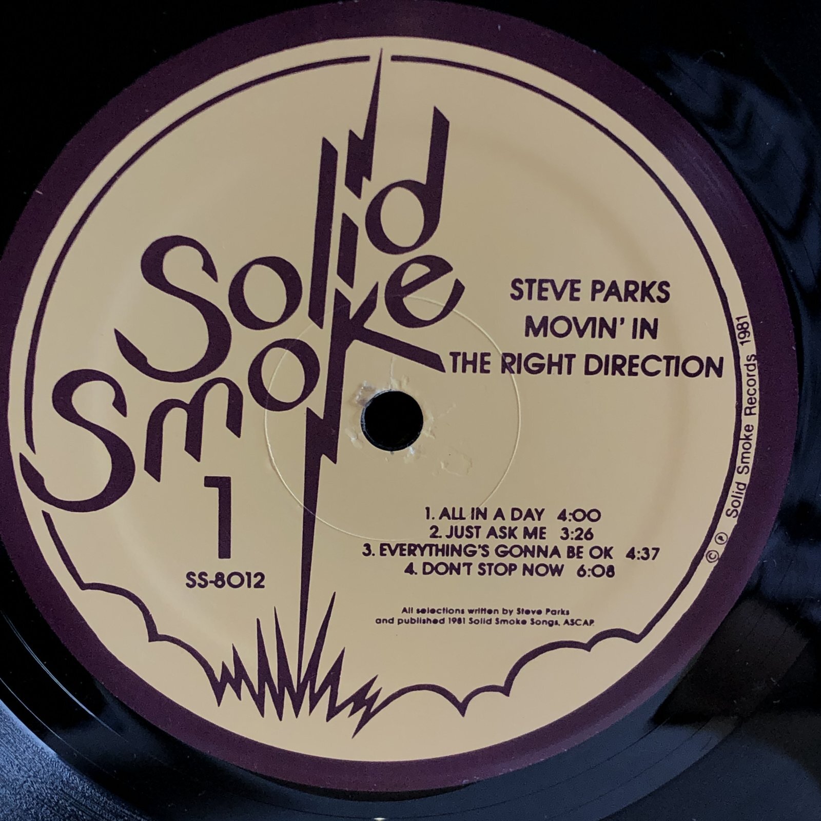 画像4: STEVE PARKS / MOVIN' IN THE RIGHT DIRECTION