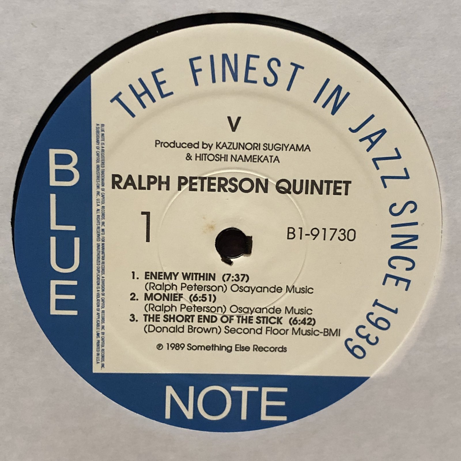 画像4: ralph peterson quintet / V