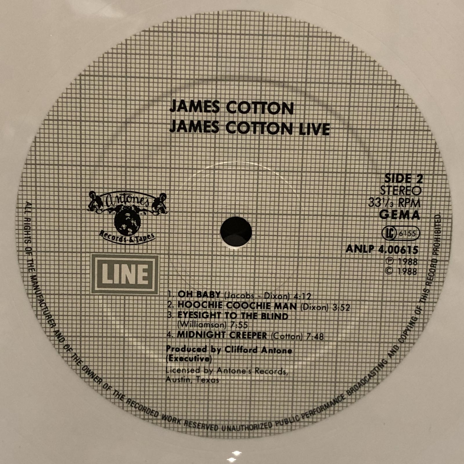 画像5: James Cotton With Matt "Guitar" Murphy And Luther Tucker / Live At Antone's Night Club