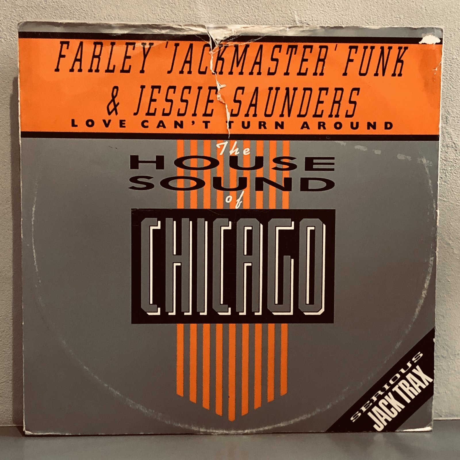 画像1: FARLEY 'JACKMASTER' FUNK & JESSIE SAUNDERS / LOVE CAN'T TURN AROUND 12" E.P.