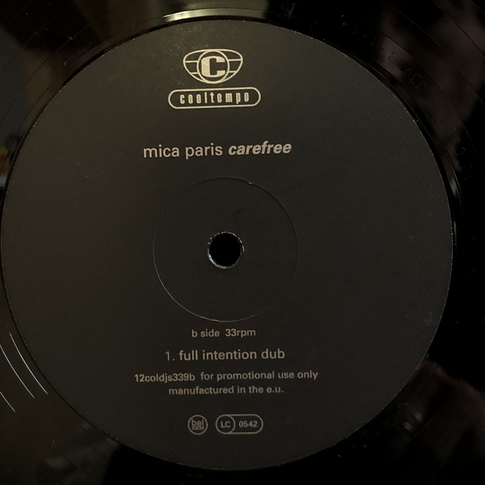 画像4: mica paris / carefree 12" E.P.   ~ for promotional use only ~ 