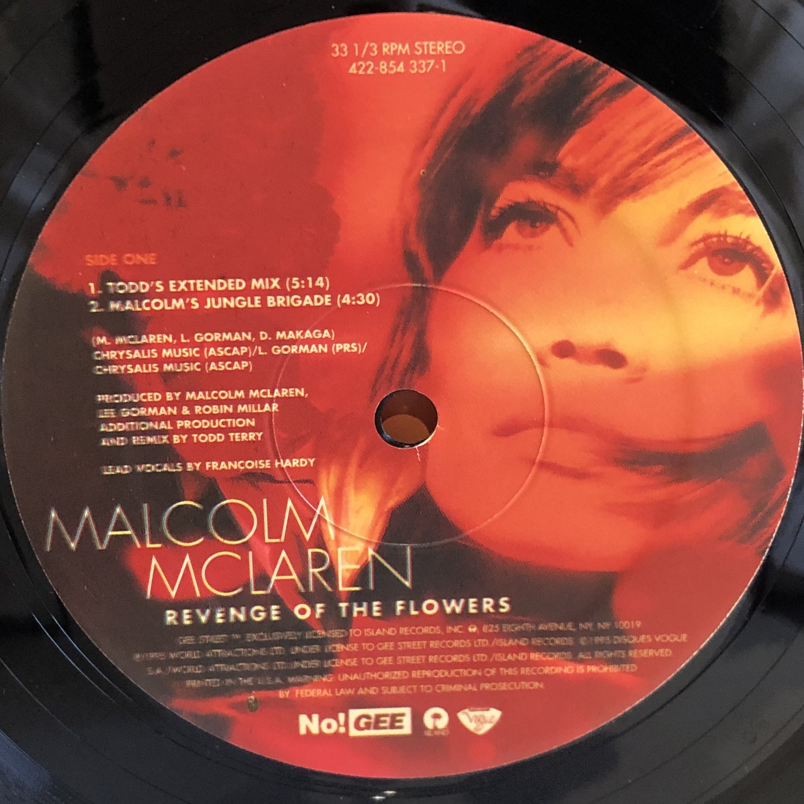 画像4: MALCOLM MCLAREN / REVENGE OF THE FLOWERS  12" E.P.