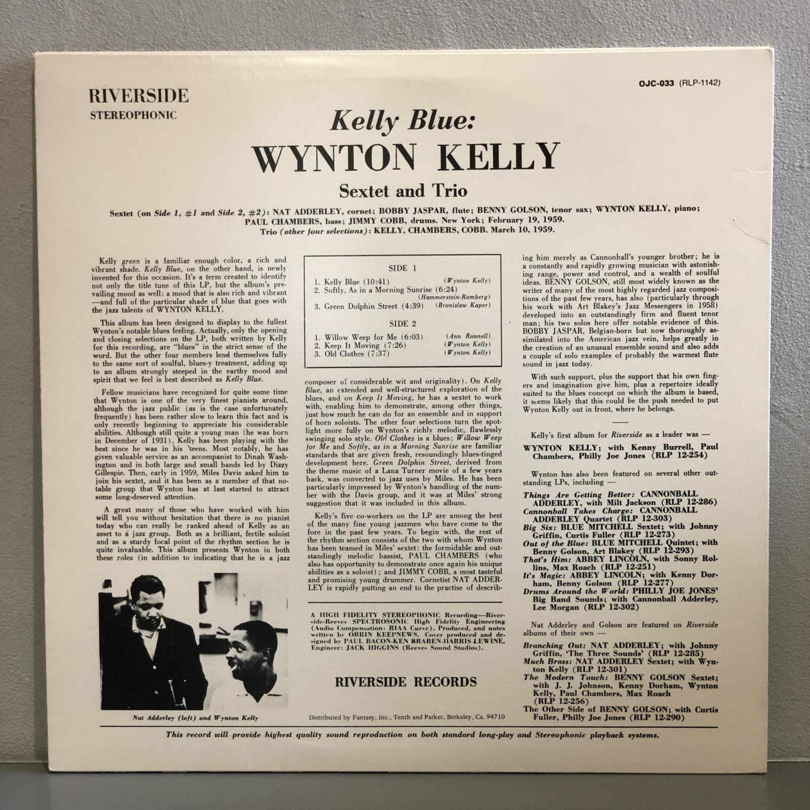 画像2: WYNTON KELLY / KELLY BLUE