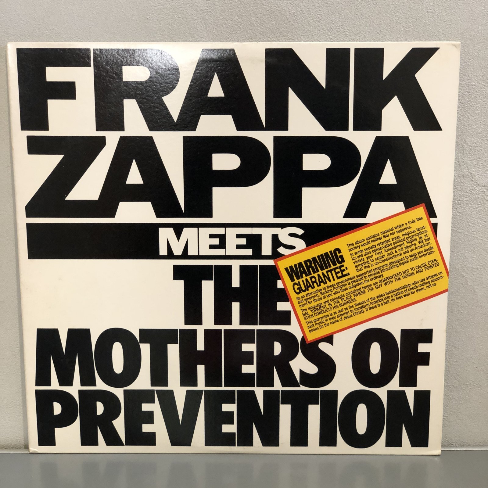 画像1: FRANK ZAPPA / MEETS THE MOTHERS OF PREVENTION