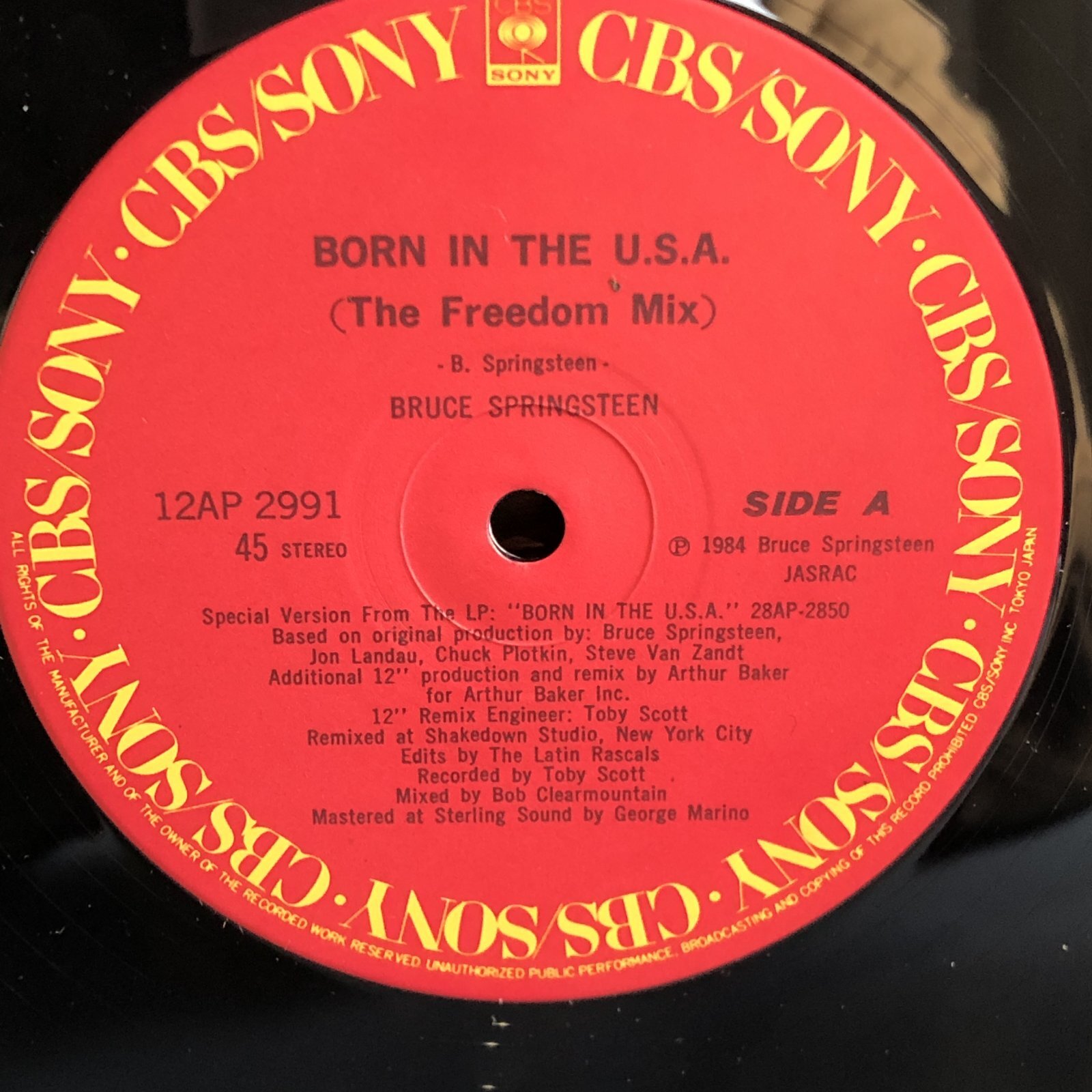 画像4: BRUCE SPRINGSTEEN / BORN IN THE U.S.A.　12" E.P.