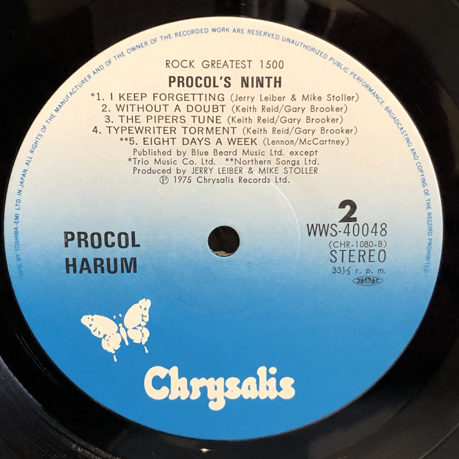 画像5: PROCOL HARUM / PROCOL'S NINTH